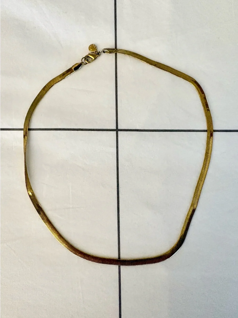 Gorjana Venice Mini Herringbone Necklace